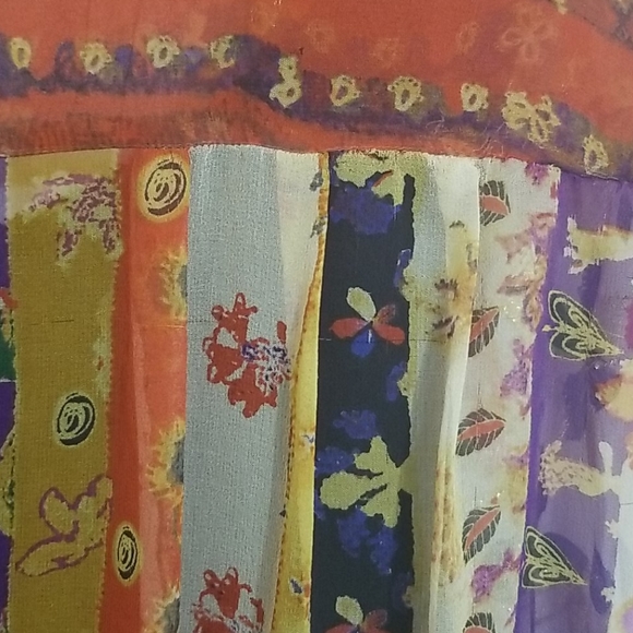 Diane von Furstenberg Silk Multi Pattern Dress 4 - Picture 15 of 16